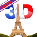 Eiffel Tower 3D FREE Wallpaper