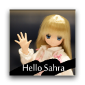 HelloSahra スクラッチ画像アプリ