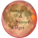 Sunrise & sunset widget