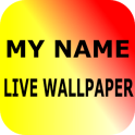Name live wallpaper