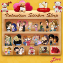 Valentine's Stickers,Smileys,Posters and Wallpaper