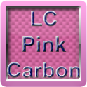 LC Carbon Pink Theme for Nova/Apex Launcher