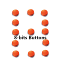 8-bits buttons