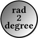 degree radian converter