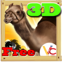Carrera de camellos en 3D