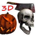 3D Halloween Live Wallpaper FR
