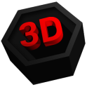Next Launcher Theme Polygon 3D