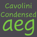 Cavolini Condensed FlipFont