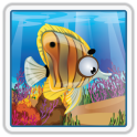 Ocean Fish Scratch & Color for kids & toddlers 