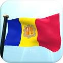 Andorra Bandeira 3D Gratuito