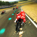Гонка движения мотоциклов (3D)