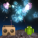 Fireworks VR Show on Cardboard
