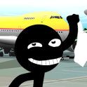 Stickman Bloody Airport