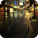 Rain Night Live Wallpaer