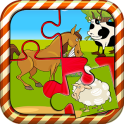 Farm Animals Puzzle For Kids