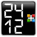 24/12 LCD Clock for Gear Fit