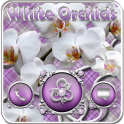Белые орхидеи Го Локер тема