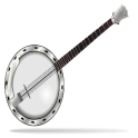 Spielen die Banjo
