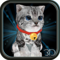 Fluffy Cat Pet 3D HD lwp