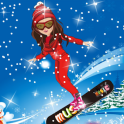 Shining Girl Skiing Dress Up