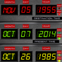 Time Circuits Dashboard Clock