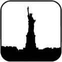 Statue of Liberty Silhouette