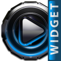 Poweramp widget Light Blue