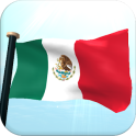 México Bandera 3D Gratis