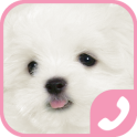 cute puppy EX DIALER (pink)