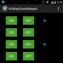 Bluetooth 4 Relay Switch Board