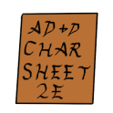 AD&D 2e Character Sheet