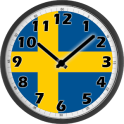 Sweden Clock