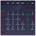 kalender Hijri Pasaran