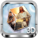 Jesus 3D cube live wallpaper
