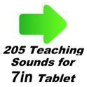 205 Sounds for 7in tablet