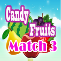Candy Fruits Deluxe - Match 3