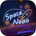 Space Neon Theme-ZERO Launcher