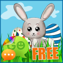 Easter Egg Rabbit GO SMS Theme