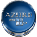 Next Launcher Theme Azure 3D