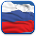 Rússia Bandeira Fondo Animado