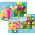 Color Bubble Emoji iKeyboard