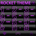 Theme Dark Purple Rocketdial