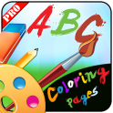 ABC coloring pages pro