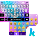 Glitter Anchor Kika Keyboard