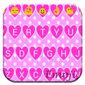 Valentine Heart Emoji Tastatur