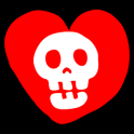 Skull+Heart LiveWallpaper