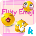 Kika Flirty Emoji Sticker GIFs