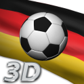 Germany Football Team Flag 3D