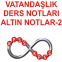 KPSS VATANDAŞLIK DERS ALTIN -2