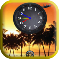 Beachsunrise Clock LiveWP